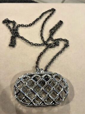 Necklace on coin purse